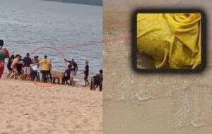 Jovem encontrado morto em praia da Maués teria sido filmado brigando na festa do Guaraná; veja vídeo