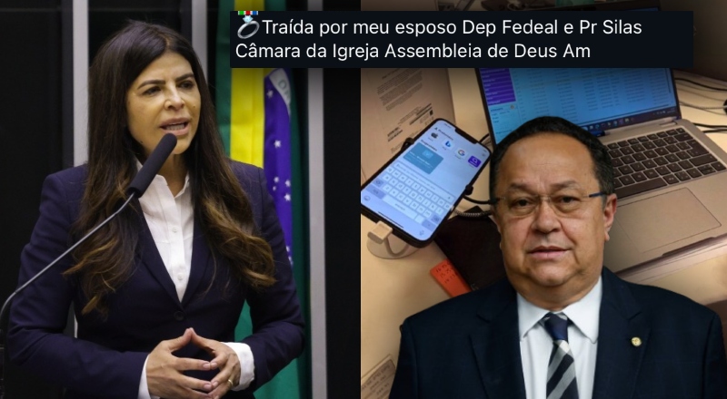 Exclusivo: deputada Antônia Lúcia tira a máscara do marido e escancara traição de Silas Câmara