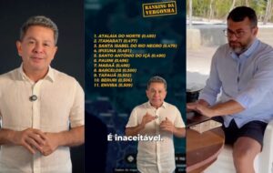 O "Ranking da Vergonha": Tadeu de Souza começa a expor o abandono de Wilson Lima no interior do Amazonas