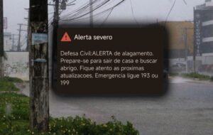 Forte chuva em Manaus faz Defesa Civil emitir alerta de alagamento: "prepare-se para sair de casa e buscar abrigo"