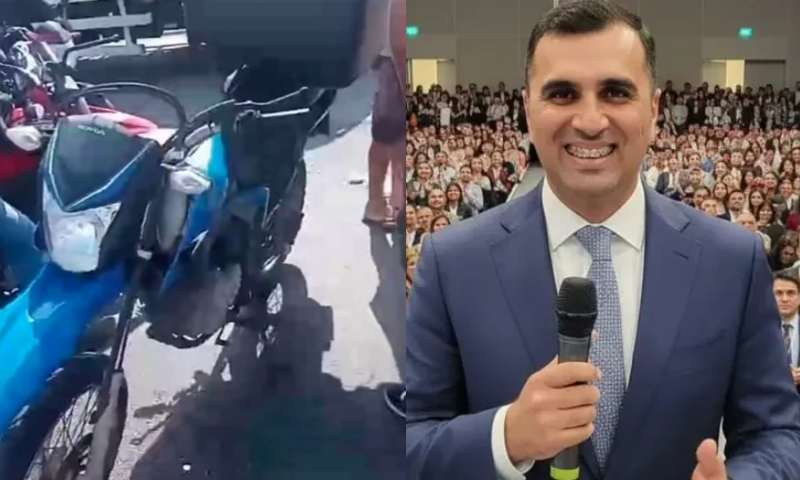 Pastor morre em acidente entre moto e carreta na BR-101; veja vídeo