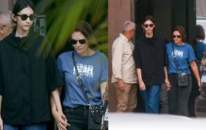 Altura de Laura Bolsonaro chama atenção em visita ao pai na PF