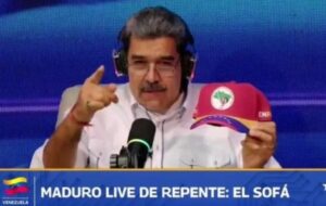 Com boné do MST e tentando falar português, Maduro convoca brasileiros em defesa da Venezuela; veja vídeo