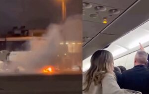 Pânico no Aeroporto de Guarulhos: incêndio faz passageiros abandorem tudo durante evacuação de avião; veja vídeo