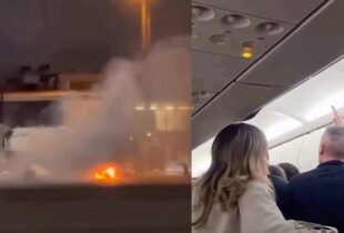 Pânico no Aeroporto de Guarulhos: incêndio faz passageiros abandorem tudo durante evacuação de avião; veja vídeo