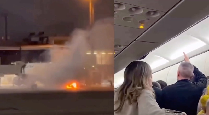 Pânico no Aeroporto de Guarulhos: incêndio faz passageiros abandonarem tudo durante evacuação de avião; veja vídeo