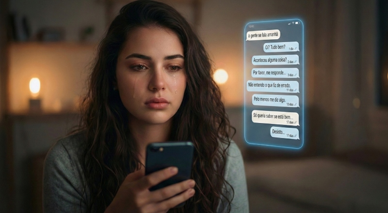 “Me conquistou e depois desapareceu”: vítimas de ‘Ghosting’ têm corações destruídos e ficam traumatizadas; veja vídeo