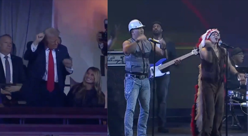 Trump vira meme após dançar YMCA em transmissão do sorteio da Copa; veja vídeo