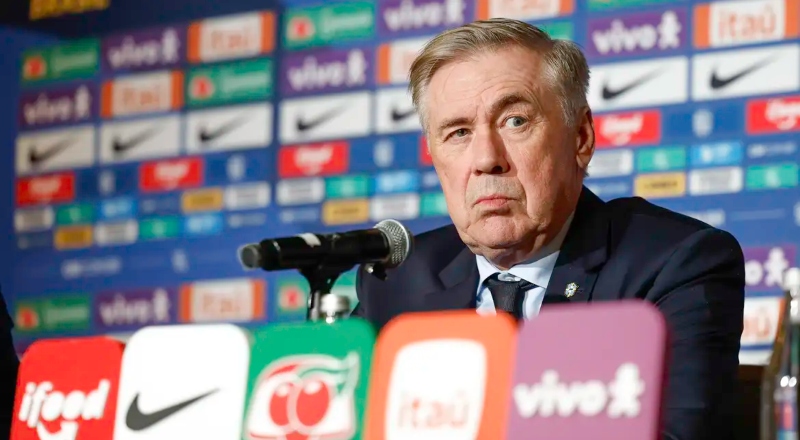 Copa 2026: Ancelotti diz que Brasil pode vencer todos os jogos da 1ª fase
