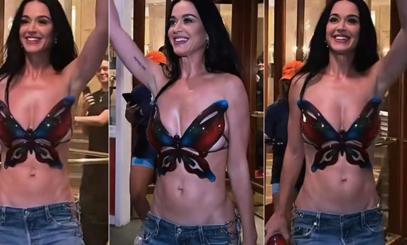 Katy Perry e Justin Trudeau posam juntos em selfie publicada pela cantora