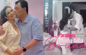 Senador Eduardo Braga celebra aniversário ao lado da filha Bruna; veja vídeo