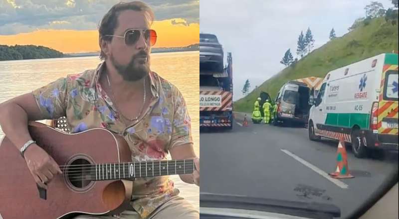 Vídeo mostra como ficou van após acidente que matou Mauri Lima, irmão de Chitãozinho e Xororó; veja