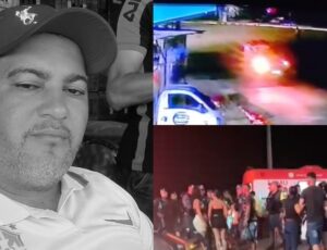 Viatura da Força Tática atropela e mata feirante que atravessava na faixa de pedestres em Manaus; veja vídeo