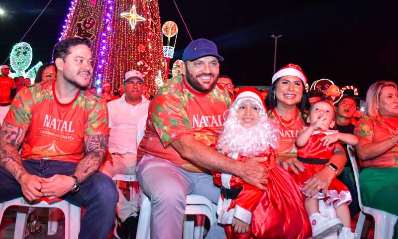 Prefeito Nicson Marreira lança programação natalina e destaca compromisso com as famílias de Tefé