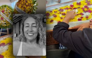 Isabelly Aurora chora diante do caixão da mãe e desabafa: “Mãe, hoje o mundo ficou mais silencioso sem a tua voz”