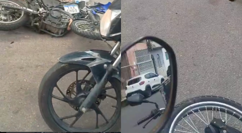 Urgente: casal sofre grave acidente de moto no Ouro Verde e piloto morre; veja vídeo
