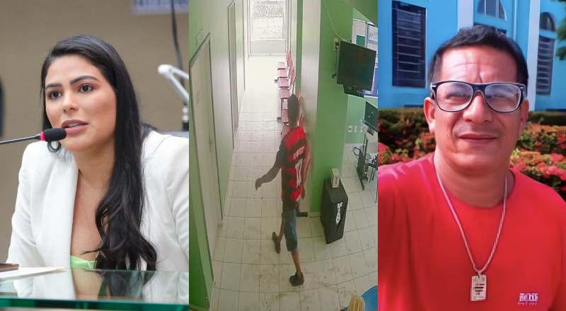 Irmão da deputada Mayra Dias é preso após invadir UBS e ameaçar matar paciente no Amazonas; veja vídeo