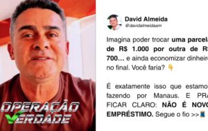 'Operação Verdade': Prefeito David Almeida desmente Fake News e detalha economia de milhões com refinanciamento e redução de juros