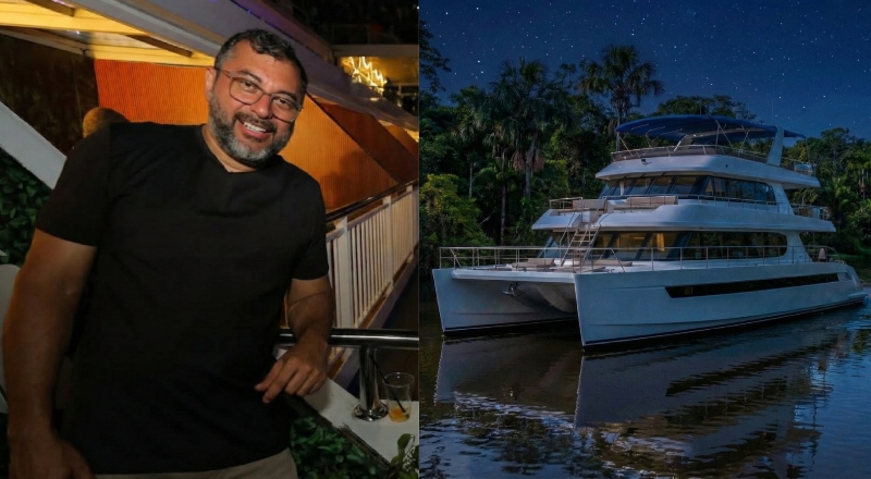 ‘Pra luxar com os secretários’: governo Wilson Lima abre licitação para contratar barco com 12 camarotes, internet e TV por assinatura em 2026