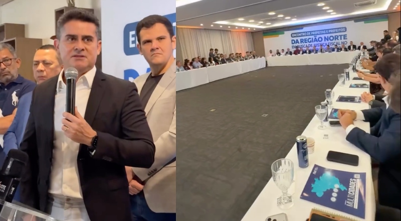David Almeida lidera movimento de prefeitos que pedem Justiça Fiscal aos municípios da Região Norte