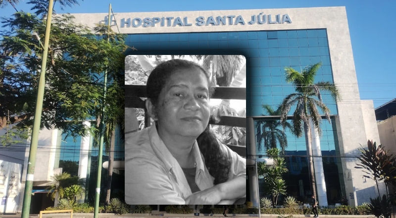 Negligência: família processa Hospital Santa Júlia após mulher ficar quatro horas sangrando, ter pernas amputadas, entrar em coma e morrer