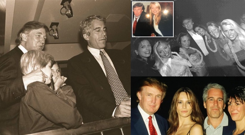 Donald Trump minimiza fotos divulgadas ao lado de Jeffrey Epstein: “Nada demais”