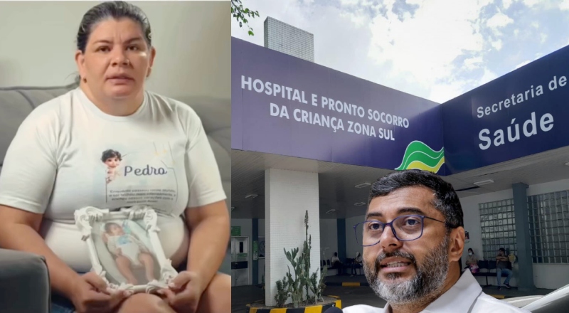 Mãe clama por Justiça após bebê morrer por negligência no Hospital da Criança na Zona Sul de Manaus; veja vídeo