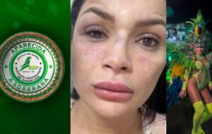 Escola de samba Aparecida cobra Justiça após musa ser espancada durante tentativa de assalto em corrida de app
