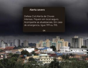 Alerta Severo: Defesa Civil emite aviso de chuvas intensas para Manaus