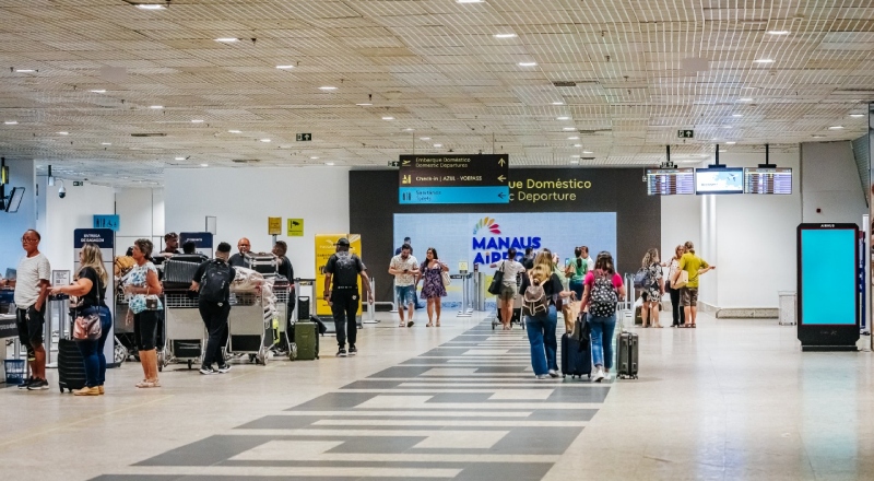 Manaus Airport amplia voos e oferta mais de 500 mil assentos na alta temporada 2025/2026