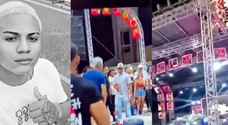 Jovem tenta separar briga de casal e morre esfaqueado durante festa; veja vídeo