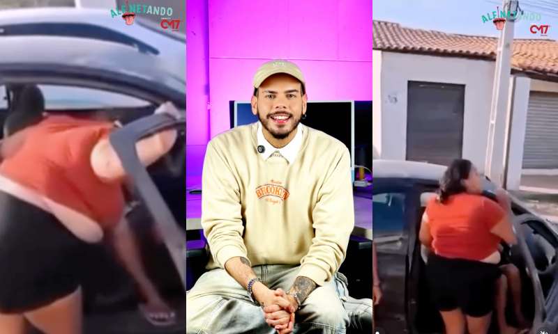 Barraco: mulher surta ao flagrar ‘novinha’ no carro do marido