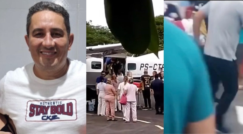 Ex-prefeito de Borba, Simão Peixoto teve 30% do corpo queimado em explosão de lancha no interior do AM; veja vídeo