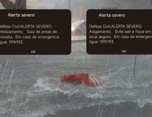Chuva forte: Defesa Civil emite alerta de deslizamento e alagamento em Manaus