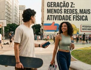 Geração Z reduz tempo nas redes sociais e prioriza atividade física, aponta pesquisa