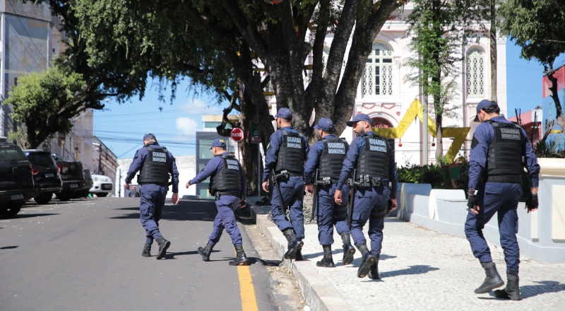 Prefeitura de Manaus reforça segurança no Centro com operação ‘Boas-Festas’