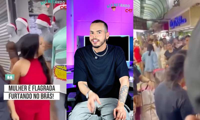 Ladra leva um corretivo ao roubar lookinho para o Réveillon