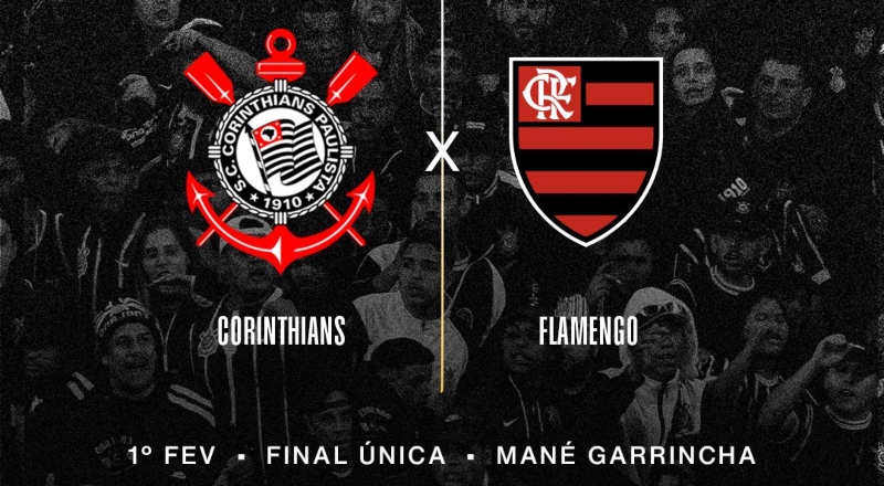Arena Mané Garrincha será o palco de Flamengo e Corinthians pela Supercopa Rei 2026