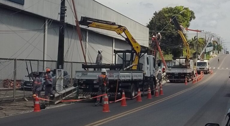 Atenção: bairros de Manaus e ramais da BR-174 ficam sem energia nesta segunda (5)