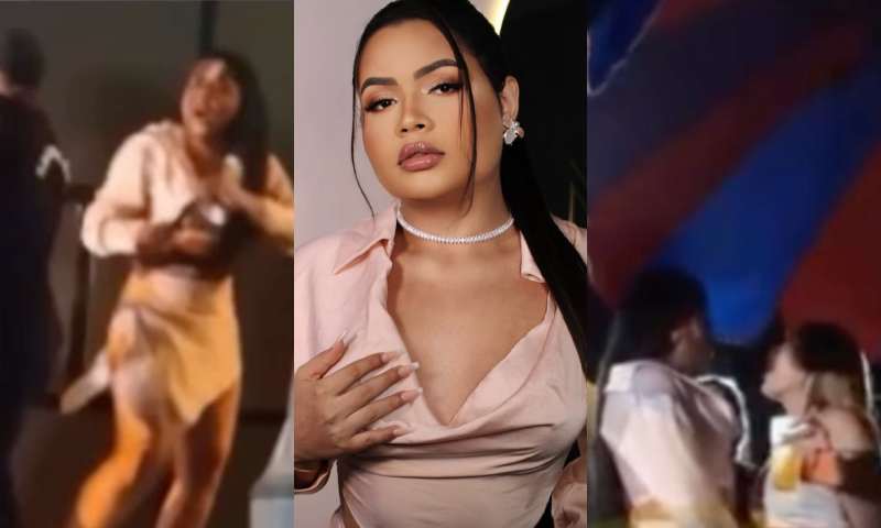 Blogueira Britney Maravilha é agredida por duas mulheres durante noitada em Manaus; veja vídeo