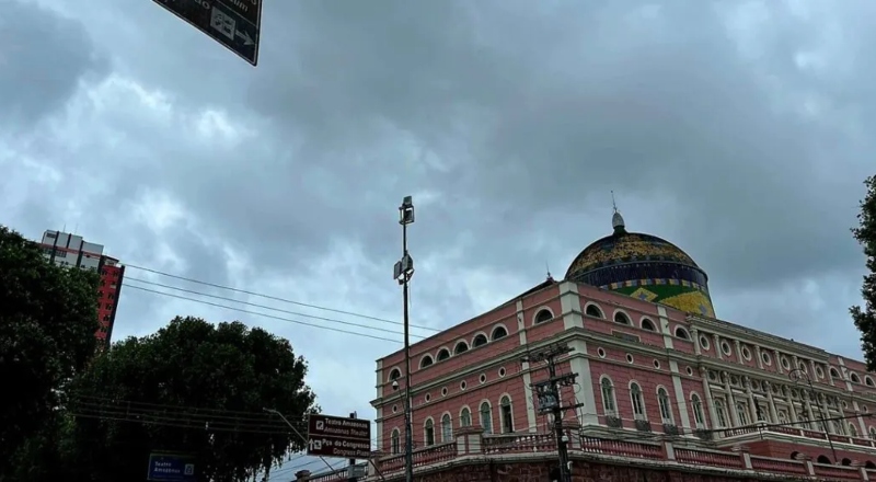 Manaus deve registrar chuva e tempo instável nesta segunda-feira (5)