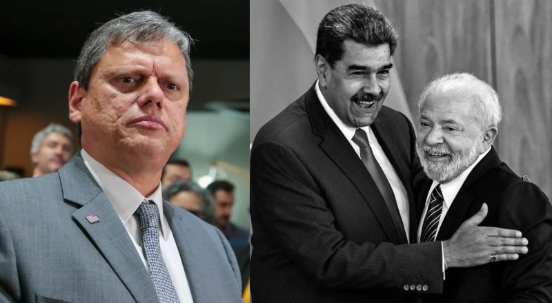 Tarcísio de Freitas critica omissão de Lula sobre a Venezuela: “Falhamos em liderar a transição”