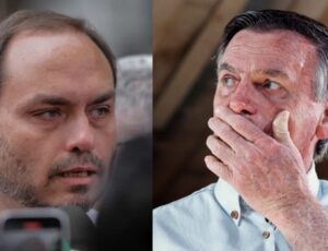 Carlos Bolsonaro encontrou o pai com “hematoma no rosto e os pés sangrando”; veja