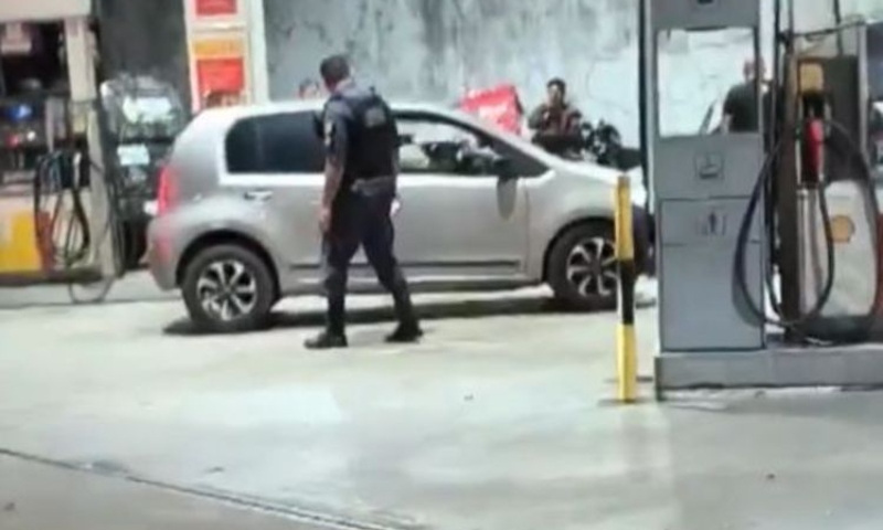 Motorista de aplicativo leva tiro no peito ao reagir a assalto no Centro