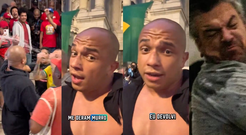 Ex-deputado Douglas Garcia é agredido e revida nocauteando militante na USP; veja vídeo