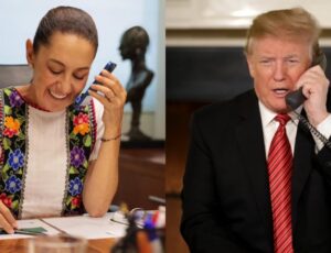 Presidente do México reafirma soberania do país em ligação com Trump e descarta intervenção militar dos EUA contra cartéis