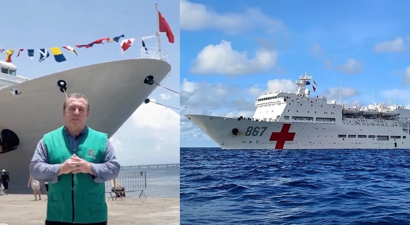 Conselho Federal de Medicina fiscaliza navio chinês que oferece “atendimento grátis” de saúde no RJ; veja vídeo