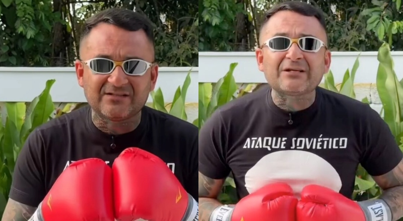 Desesperado após ser questionado sobre gastos exorbitantes, Sargento Salazar perde a compostura e ataca jornalistas