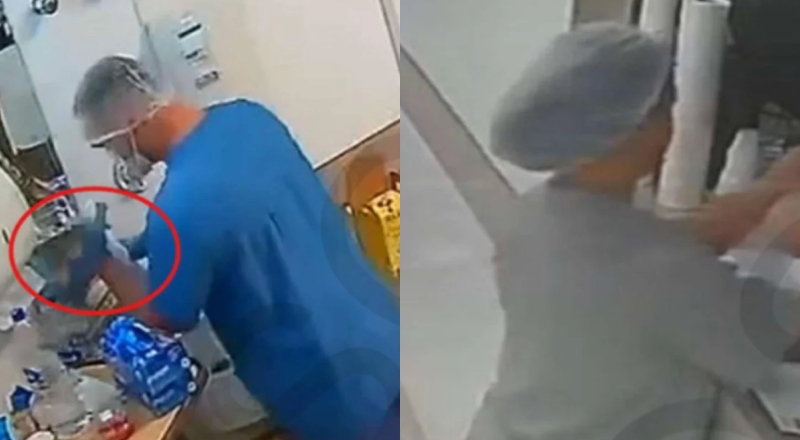Câmeras flagram técnicos de enfermagem injetando substância que matou pacientes; veja