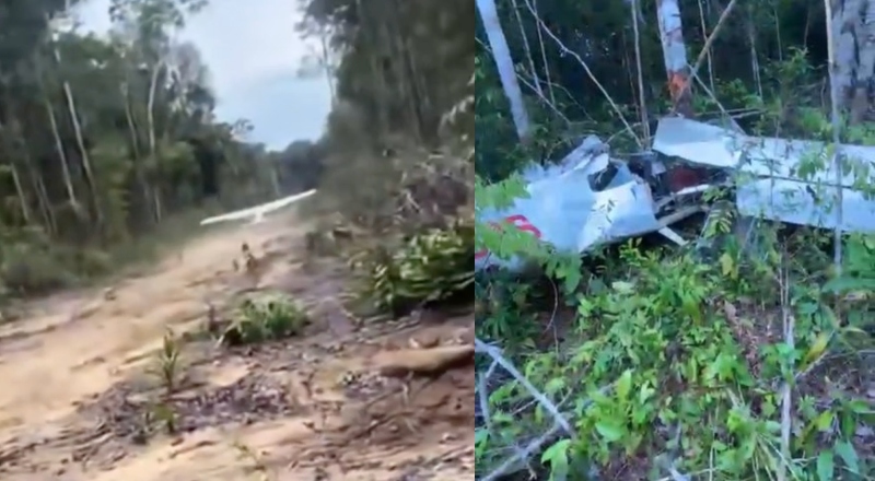 Corpo de piloto é encontrado após queda de avião entre Novo Airão e Manacapuru